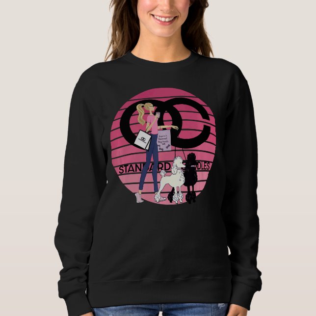Sudadera Poodles estándar (Anverso)