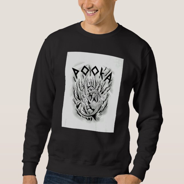 Sudadera Pooka mythological scary creature   (Anverso)