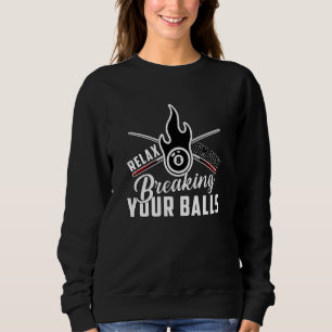 Sudadera Pool Snooker 8 Ball Billiard Billiards Funny Gift
