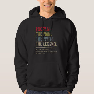 Sudadera Poopaw El Hombre El Mito La Leyenda Que Conoce A T