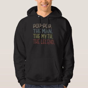 Sudadera Pop de Hombres de Abuelos Pop Man Mito