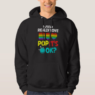 Sudadera Pop It Fidget Toy Game Funny Stress Bubble