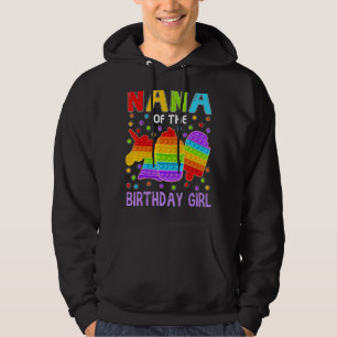 Sudadera Pop It Nana Del Partido Familiar De Niños Chicas D