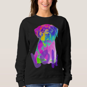 Sudadera Pop Rottweiler Puppy Love