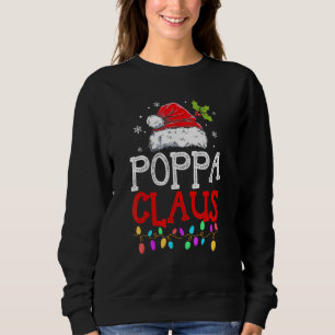 Sudadera Poppa Claus Navidades Familia Pajama Matando Navid
