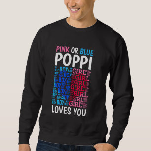 Sudadera Poppi Rosa O Azul Te Ama Género Revelar Bebé Sh