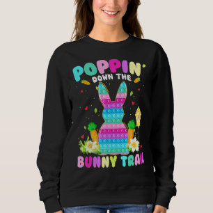 Sudadera Poppin Down Bunny Trail Bunny Easter Happy Eas