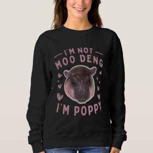 Sudadera Poppy nueva cría de hipopótamo pigmeo en Metro Ric