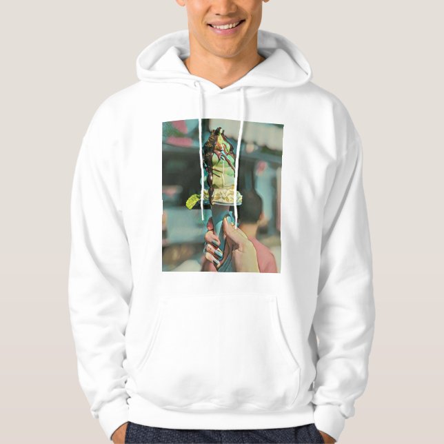 Sudadera Popsicina de helado retro (Anverso)