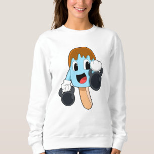 Sudadera Popsicle en el entrenamiento de la fuerza con camp
