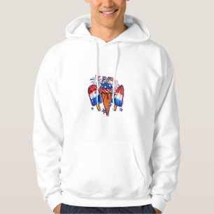 Sudadera Popsicles patrióticos Ice Cream 4 de julio
