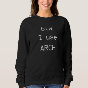 Sudadera por cierto uso Arch Arch Linux Software de Código