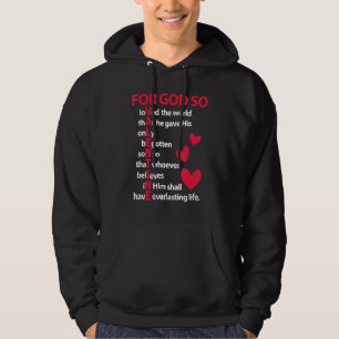 Sudadera Por Dios Tan Amado El Mundo De San Valentín