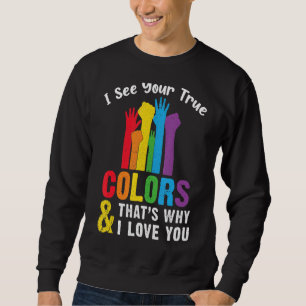 Sudadera Por Eso Te Amo Lgbt Orgullo Risa Lesbiana Gay