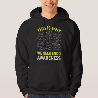 Sudadera Por Esto Necesitamos Concienciar sobre la Endometr