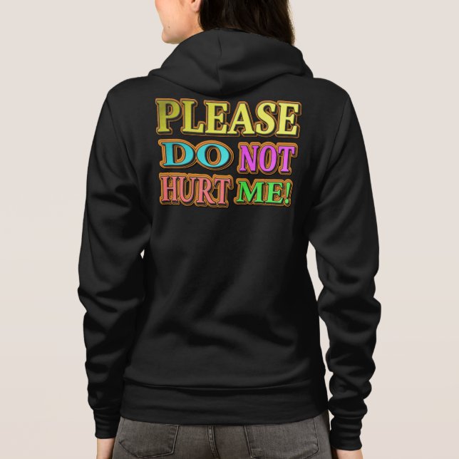 Sudadera "¡Por Favor, No Me Hagas!" Diseño Cuto. ¡Hazte con (Reverso)