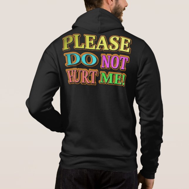 Sudadera "¡Por Favor, No Me Hagas!" Diseño Cuto. ¡Hazte con (Reverso)
