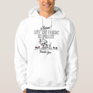 Sudadera Por Favor, Pánico En Paz, Gracioso Viento De Perro