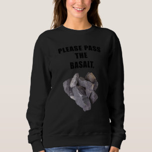 Sudadera Por Favor, Pase El Atentado De Geología Basáltica