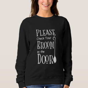 Sudadera Por Favor, Revise Su Baño En La Puerta De Los Cos