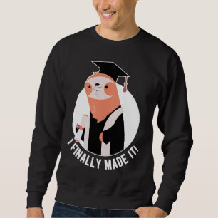Sudadera Por Fin Lo Hice Lentista Usando Gorra