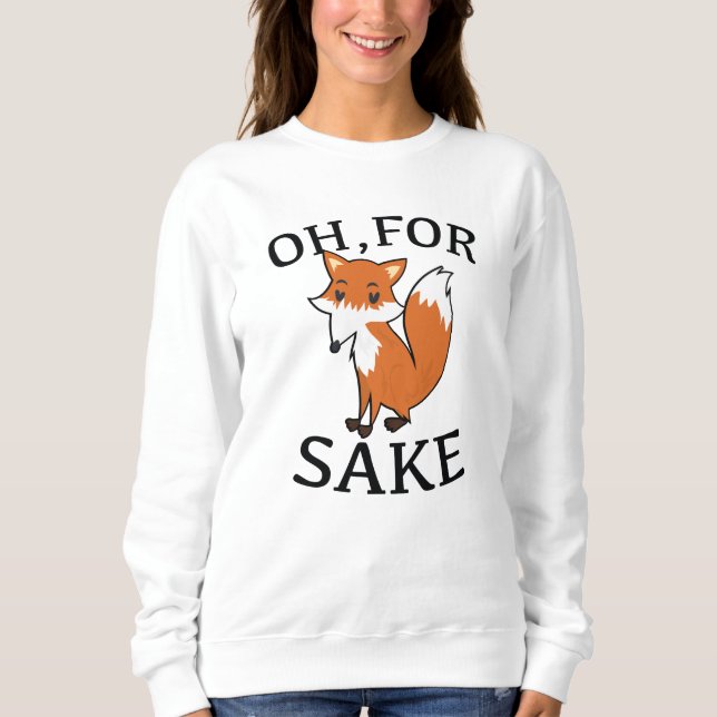 Sudadera Por Fox Sake (Anverso)