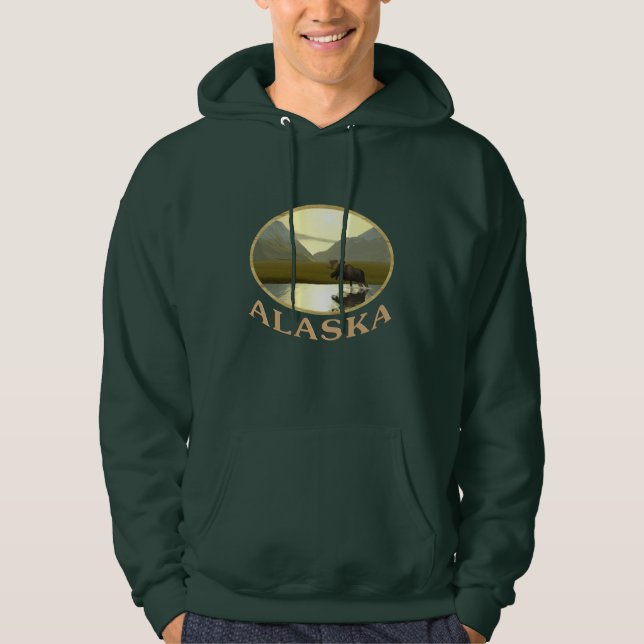 Sudadera Por la tarde Moose (Anverso)