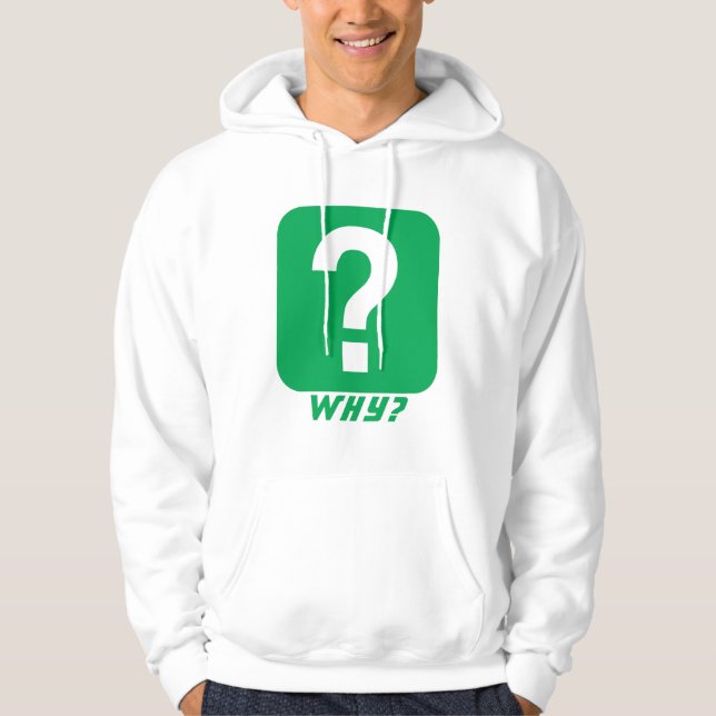 Sudadera Por qué preguntar Mark Monograma (Anverso)