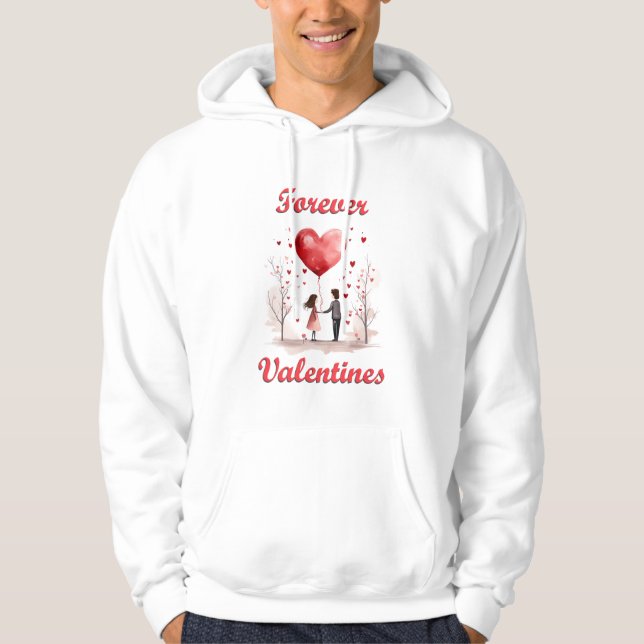 Sudadera ¡Por siempre San Valentín! (Anverso)