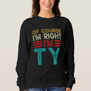 Sudadera POR SUPUESTO QUE TENGO RAZÓN, SOY Camiseta diverti