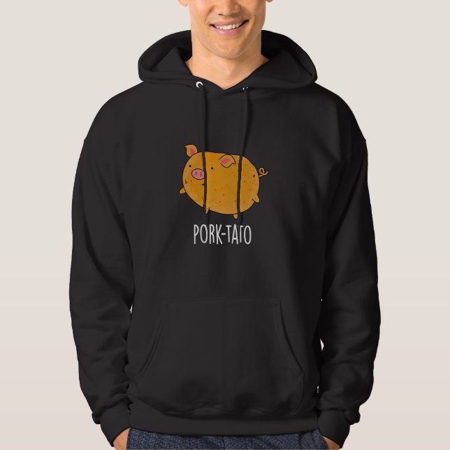 Sudadera Pork-tato Funny Pig Pun (Anverso)
