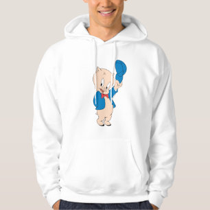 Sudadera Porky Pig   Sombrero agitado