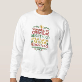 Sudadera Porque un niño nos es nacido - Navidad - Cristiano