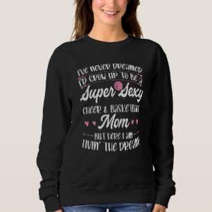 Sudadera Porristas de Baloncesto Femenino Gráfico Mujer Mam