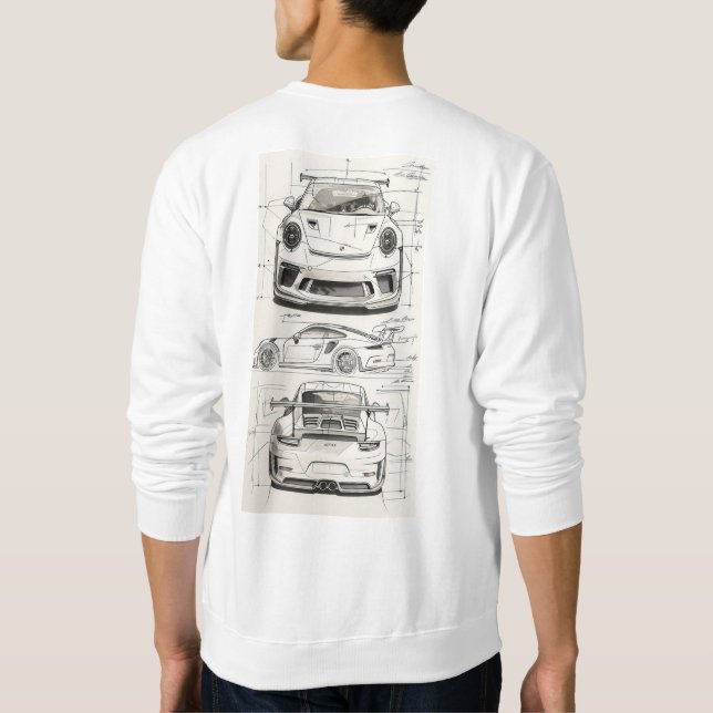 Sudadera Porsche Sweater. (Reverso)