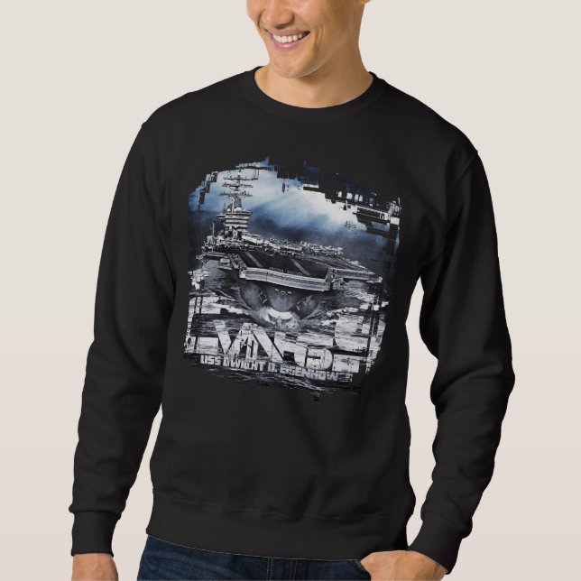 Sudadera Portaaviones Dwight D. Eisenhower T-Shirt (Anverso)