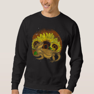 Sudadera Portadora de reptiles de girasol Lizard Mascota