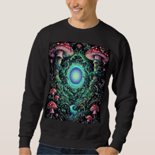 Sudadera Portal del Bosque Cósmico – Viaje Más Allá del Vel