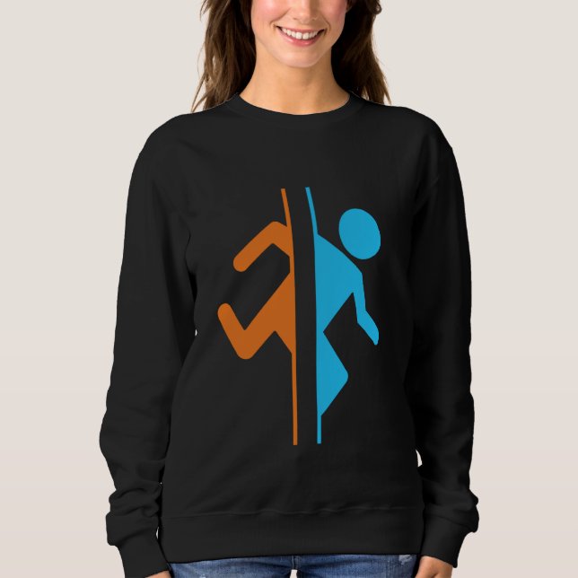 Sudadera Portal Funny Para Hombres Mujeres (Anverso)