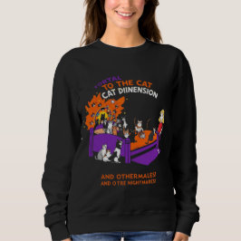 Sudadera Portal to the Cat Dimension: Funny Chaos Cat Tee