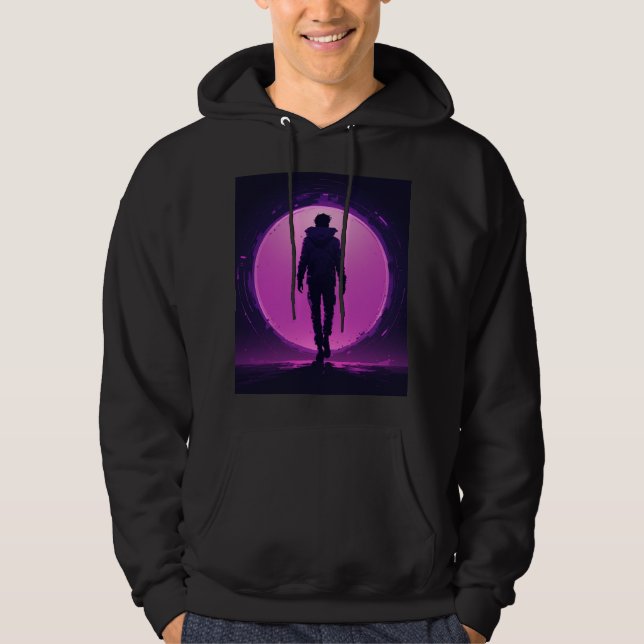Sudadera Portal Walker Ciberpunk (Anverso)