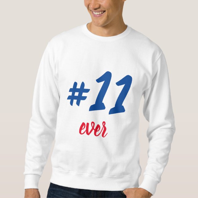 Sudadera Portero #11 ever (Anverso)