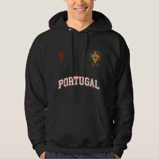 Sudadera Portugal Número 7 Equipo de fútbol Deportivo Portu