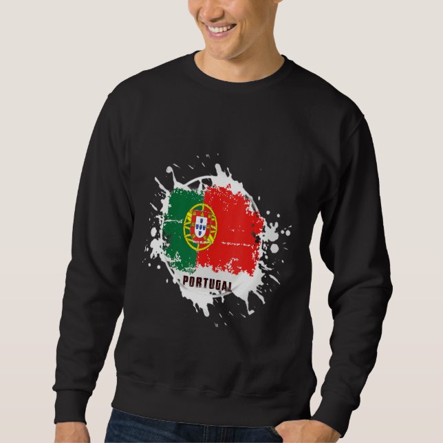Sudadera Portugal Splash (Anverso)