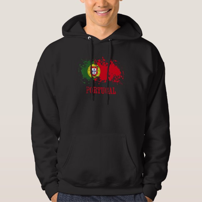 Sudadera Portuguese enthusiasts for Portugal and Portugal (Anverso)