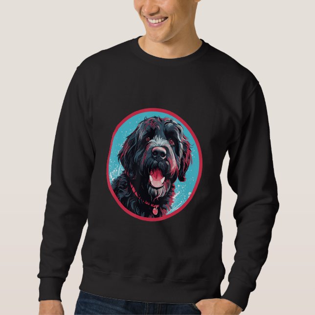 Sudadera Portuguese Water Dog Breed Dog Design 1 (Anverso)