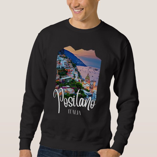 Sudadera Positano Amalfi Coast (Anverso)