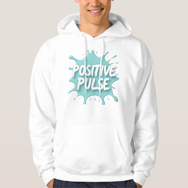 Sudadera Positive Pulse Splatter Graphic (Anverso)