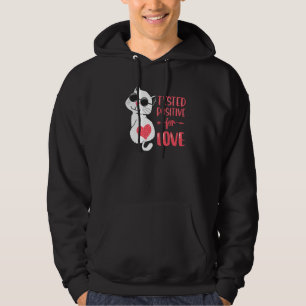 Sudadera Positivo Probado Para Amor Parejas El día de San V