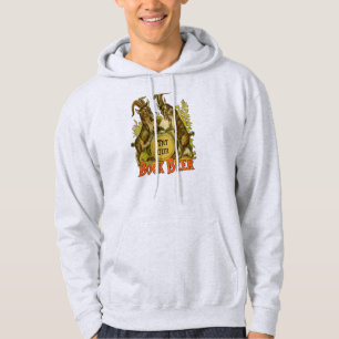 Sudadera Póster de cerveza Bock vintage: Salón de bar de ca